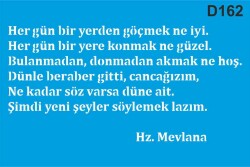 Mevlana - Stencil Boyama Şablonu - StencilSepeti