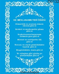 Mevlana'nın Öğütleri - StencilSepeti