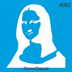 Mona Lisa - StencilSepeti
