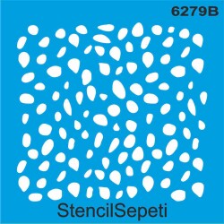 Mozaik Desen - Stencil Şablon - StencilSepeti