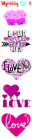 My Hobby Mini Sulu Transfer - MST009 - 6x25cm - MyHobby