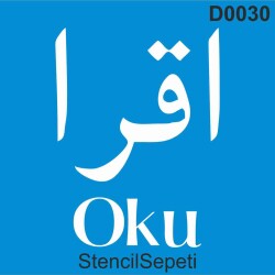 Oku - İkra - StencilSepeti