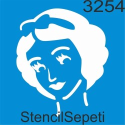 Pamuk Prenses - StencilSepeti