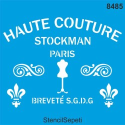 Paris Terzisi - StencilSepeti