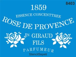 Provence'in Gülü - StencilSepeti
