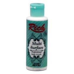 Rich Gold Multisurface Akrilik Boya Beyaz 2100 - Rich