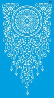 Sarmaşıklı Duvar Deseni - Stencil Deseni - 1