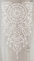 Sarmaşıklı Duvar Deseni - Stencil Boyama Şablon - 2