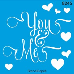 Sen Ve Ben - StencilSepeti