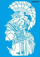 Spartalı - Stencil Boyama Şablonu - StencilSepeti