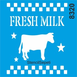 Taze Süt - StencilSepeti