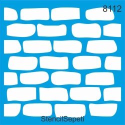 Tuğla deseni - StencilSepeti