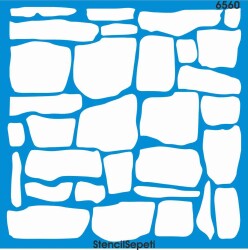 Tuğla Deseni - Stencil Şablon - StencilSepeti