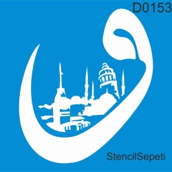 Vav ve İstanbul - StencilSepeti
