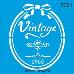Vintage - StencilSepeti