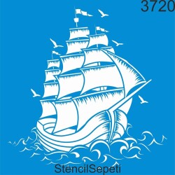 Yelkenli - StencilSepeti