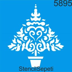 Yılbaşı Ağacı - StencilSepeti