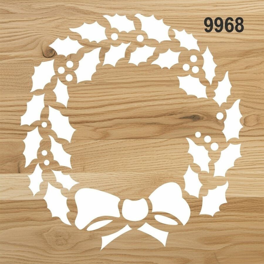 Yılbaşı Süsü - Stencil Sepeti - 2