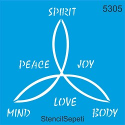 Yoga - StencilSepeti